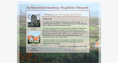 Desktop Screenshot of bismarckturm-naumburg.de